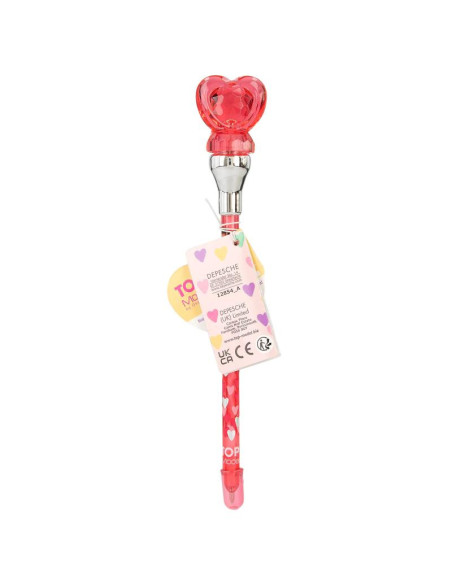 Topmodel stylo à bille avec lumière coeur best friends