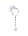 Tiare de la reine des neiges avec tresse - Great pretenders