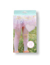 Bas dégradé rose/violet avec strass taille US 3-8 - Great Pretenders