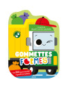 Gommettes formes - l'aventure de petit camion-poubelle