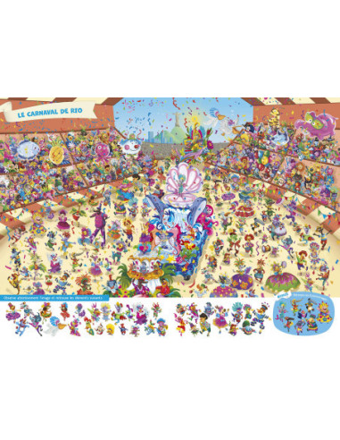 Cherche & trouve loup part en voyage