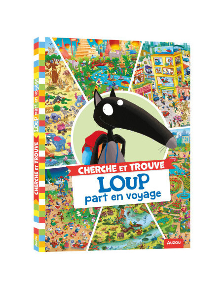 Cherche & trouve loup part en voyage
