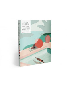 Coffret peinture au numéro - St Barthélémy par Léa Morichon - La petite épicerie