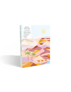 Coffret peinture au numéro - Sahara par Émilie De Castro - La petite épicerie