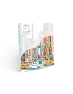Coffret peinture au numéro - Broadway and West 53RD par Grace Helmer - La petite épicerie