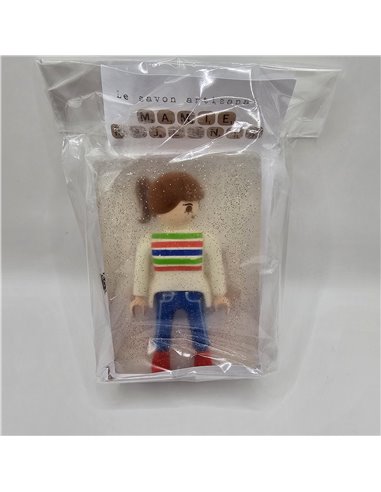 Savons Artisanaux PLAYMOBIL - Jade l’écolière