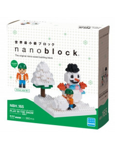 Nanoblock Play in the snow 2