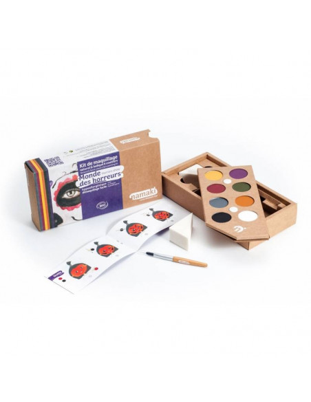 Kit 8 couleurs Mondes des horreurs bio