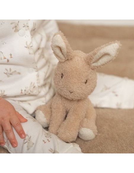 Peluche Lapin Baby Bunny 15cm : douceur nomade