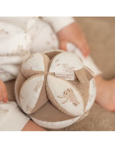 Balle de préhension Baby Bunny : éveil ludique