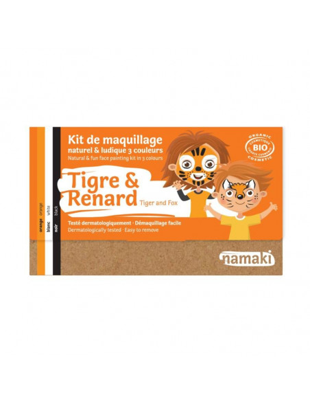 Kit 3 couleurs Tigres / Renard bio