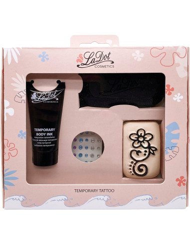 Set 2 encre strass rose M - Ladot