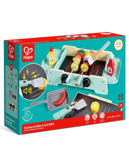 Set de barbecue et plancha - Hape