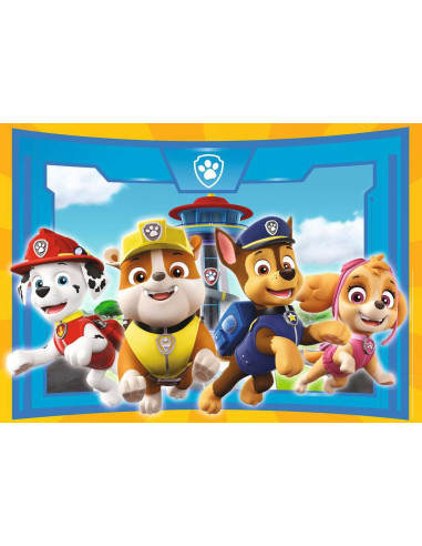 Ravensburger - Puzzle giant 24 pièces - L'équipe des chiots en action - Pat'Patrouille