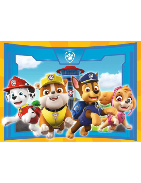 Ravensburger - Puzzle giant 24 pièces - L'équipe des chiots en action - Pat'Patrouille