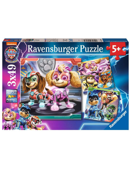 Ravensburger - Puzzles 3x49 pièces - La force de la Pat'Patrouille / La Pat'patrouille le film 2