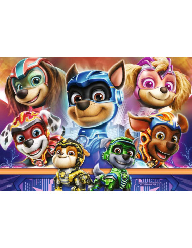 Ravensburger - Lot de 2 puzzles 12 pièces - Une équipe indestructible Paw Patrol film 2