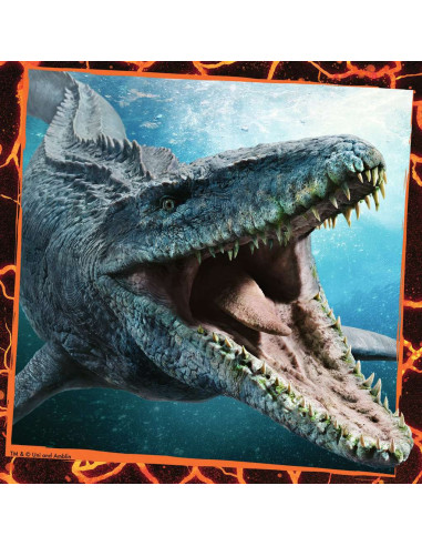 Ravensburger - Puzzles 3x49 pièces - Instinct de chasseur Jurassic World