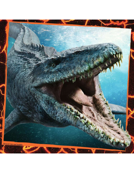 Ravensburger - Puzzles 3x49 pièces - Instinct de chasseur Jurassic World
