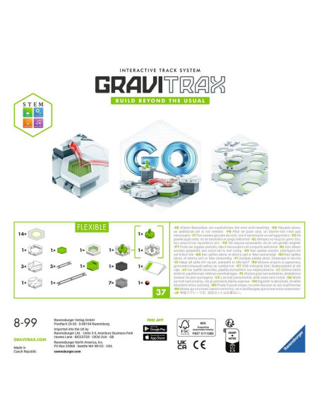Ravensburger - Gravitrax GO Flexible - Circuit de billes