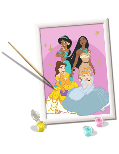 Ravensburger – Numéro d’Art format 18x24cm – Disney Princesses