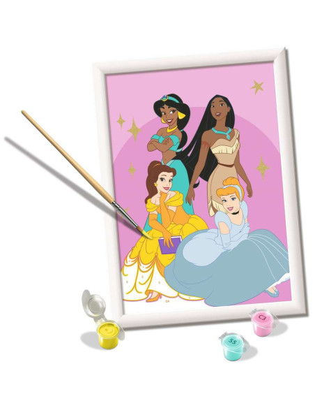 Ravensburger – Numéro d’Art format 18x24cm – Disney Princesses
