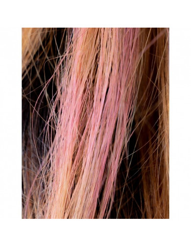 Mascara cheveux rose