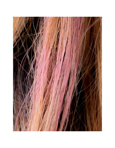 Mascara cheveux rose