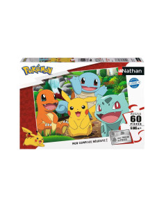 Nathan - puzzle pokemon au parc 60p