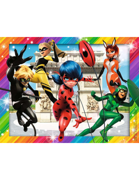 Nathan - Puzzle - 30 pièces - Ladybug et ses amis super-héros - Miraculous 