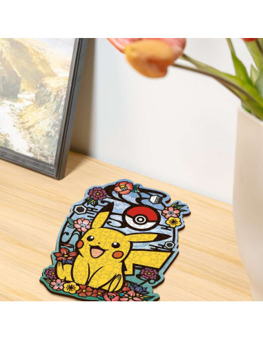 Ravensburger - Puzzle en bois - Pikachu - 300 pièces