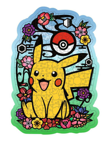 Ravensburger - Puzzle en bois - Pikachu - 300 pièces