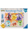 Ravensburger - puzzle 100 pièces xxl - pokémon écarlate et violet