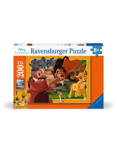 Ravensburger - puzzle 200 p xxl - hakuna matata disney le roi lion