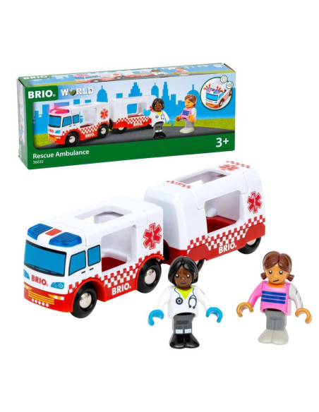 BRIO Camion Ambulance - Véhicule de secours interactif