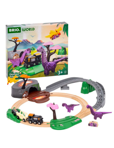 Brio world - 36094 - circuit dinosaure