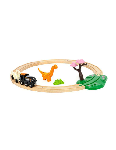 BRIO Circuit Dinosaure - Kit complet 12 pièces