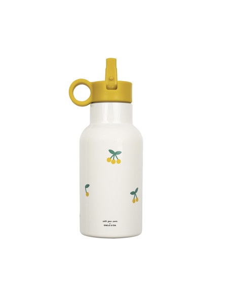 Petite gourde isotherme cerise émile & ida (0.35l)