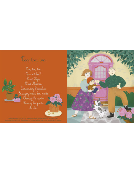 Mes premières chansons avec mamie et papi – livre sonore