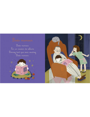 Mes premières chansons avec mamie et papi – livre sonore