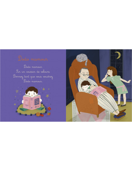 Mes premières chansons avec mamie et papi – livre sonore