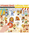 Stickers epais - chateau fort