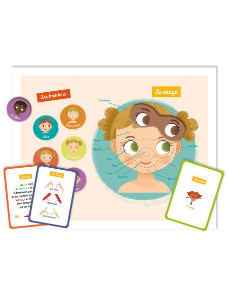 Mon petit coffret aimanté - le corps humain