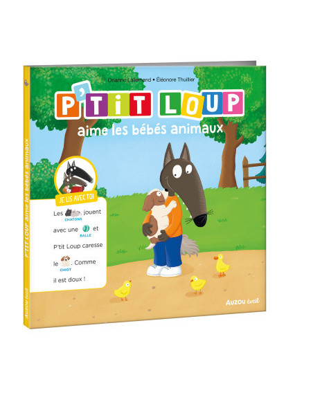 Je lis avec toi - p'tit loup aime les bébés animaux