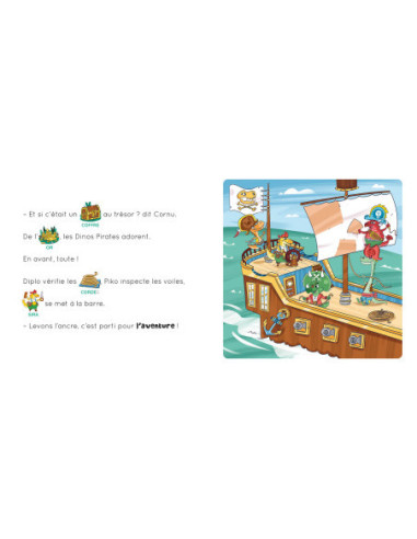 Les dinos pirates - à l'aventure !