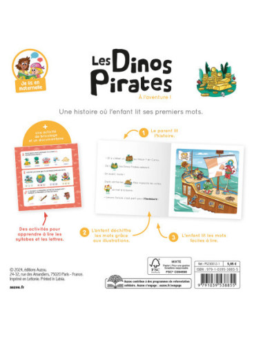 Les dinos pirates - à l'aventure !