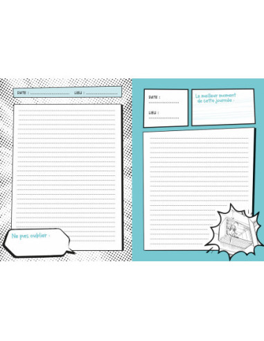 Mon carnet top secret - manga