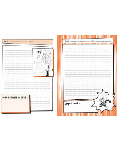 Mon carnet top secret - manga
