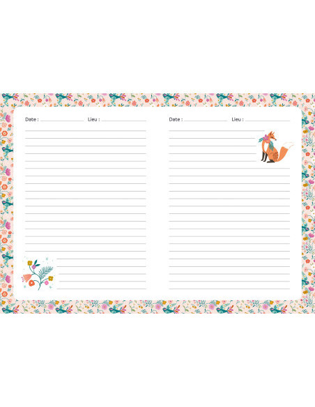 Ma papeterie créative - mon carnet secret ultrapailleté