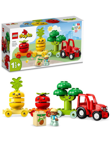 Lego duplo 10982 - le tracteur des fruits et legumes